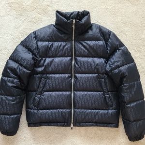 Christian Dior Oblique Jaquard, size 52, navy blue